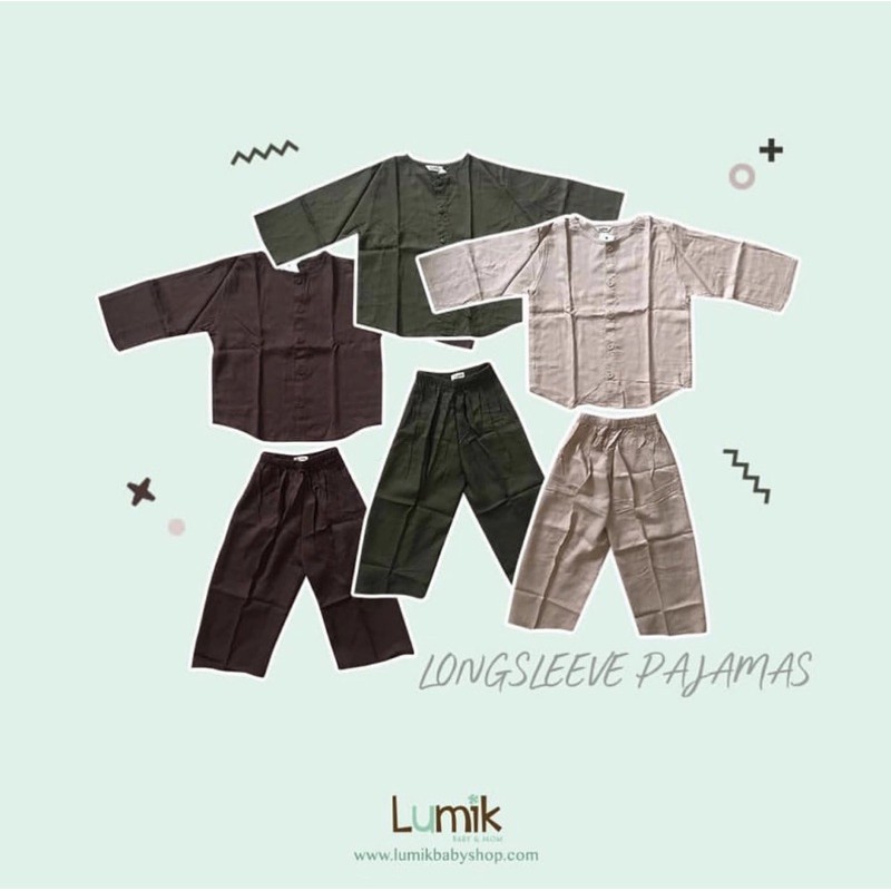 pajamas long sleeve lumik