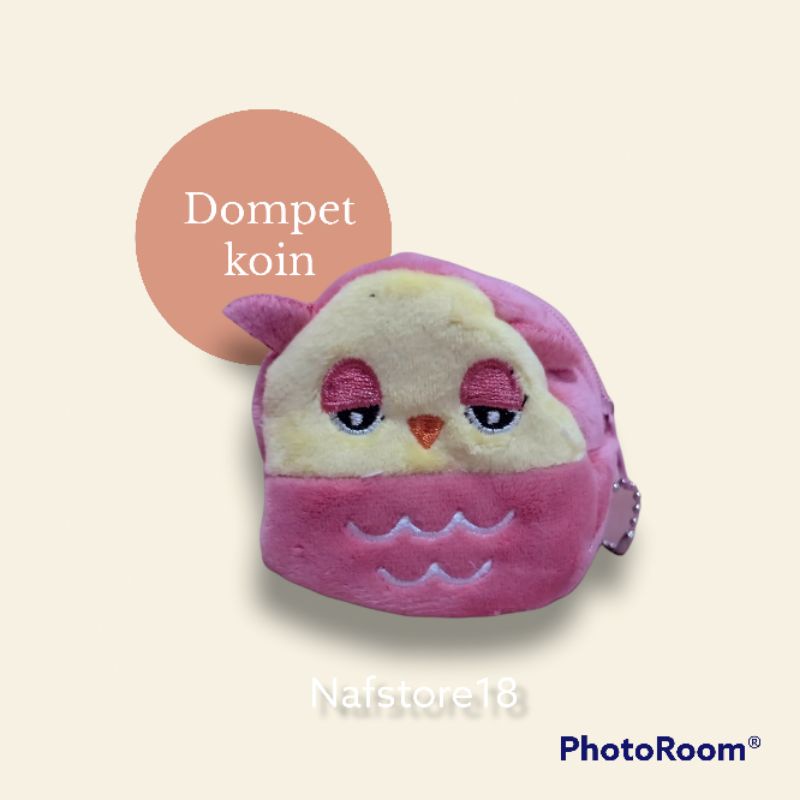 Dompet Koin Resleting Karakter  | Tempat Uang Receh
