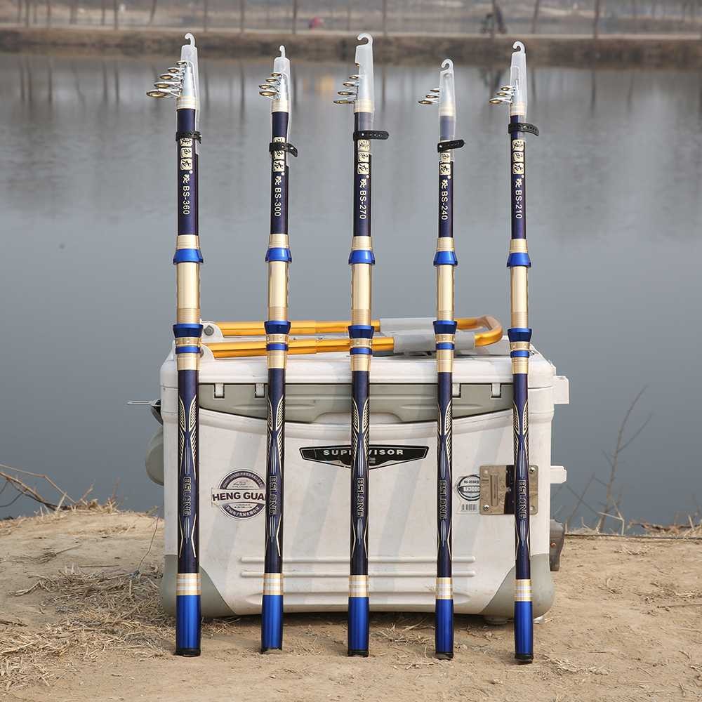Zhenyi / Ghotda / Yuelong Joran Pancing Carbon Fiber Telescopic Ukuran 210 / 240 / 270