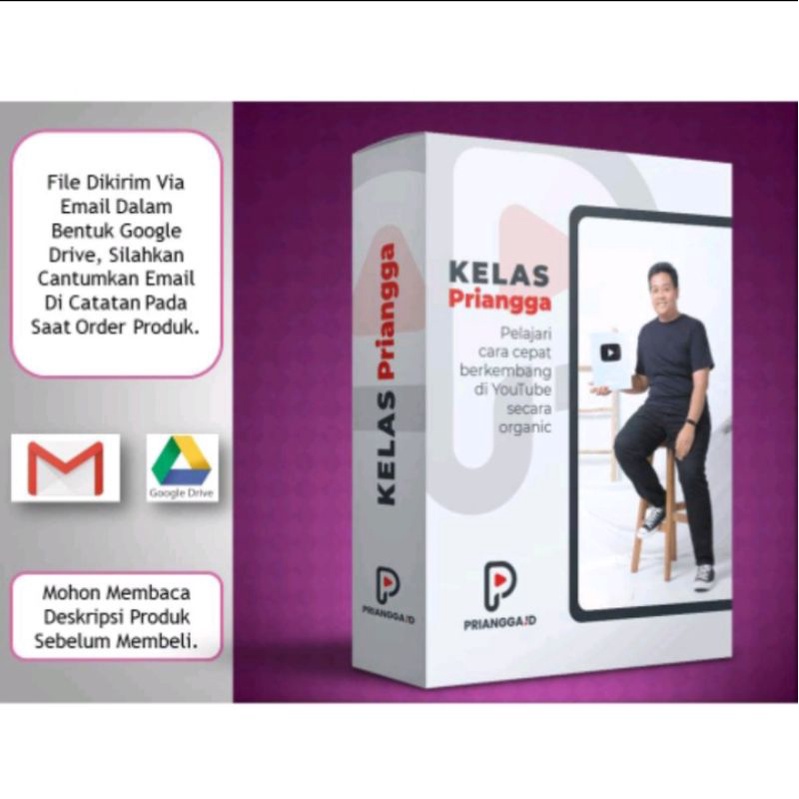 Ecourse Kelas Priangga YouTube Priangga Free Ongkir
