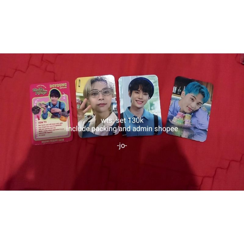 Unsealed Recipe Card Pack Baker House NCT