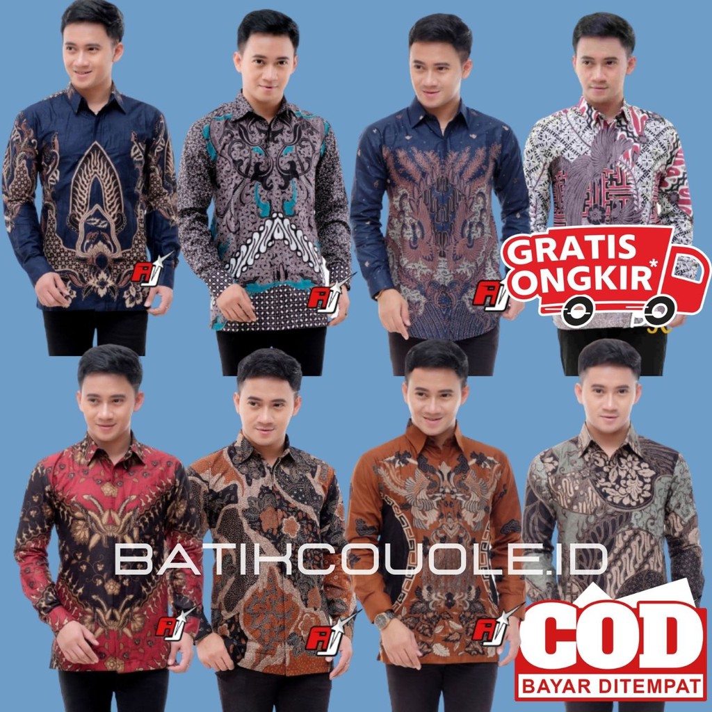 Banting Harga Baju Kemeja Batik Kantor Pria Lengan Panjang Fashion Solo Bw 106 DoxpwKjI3VN3Xy