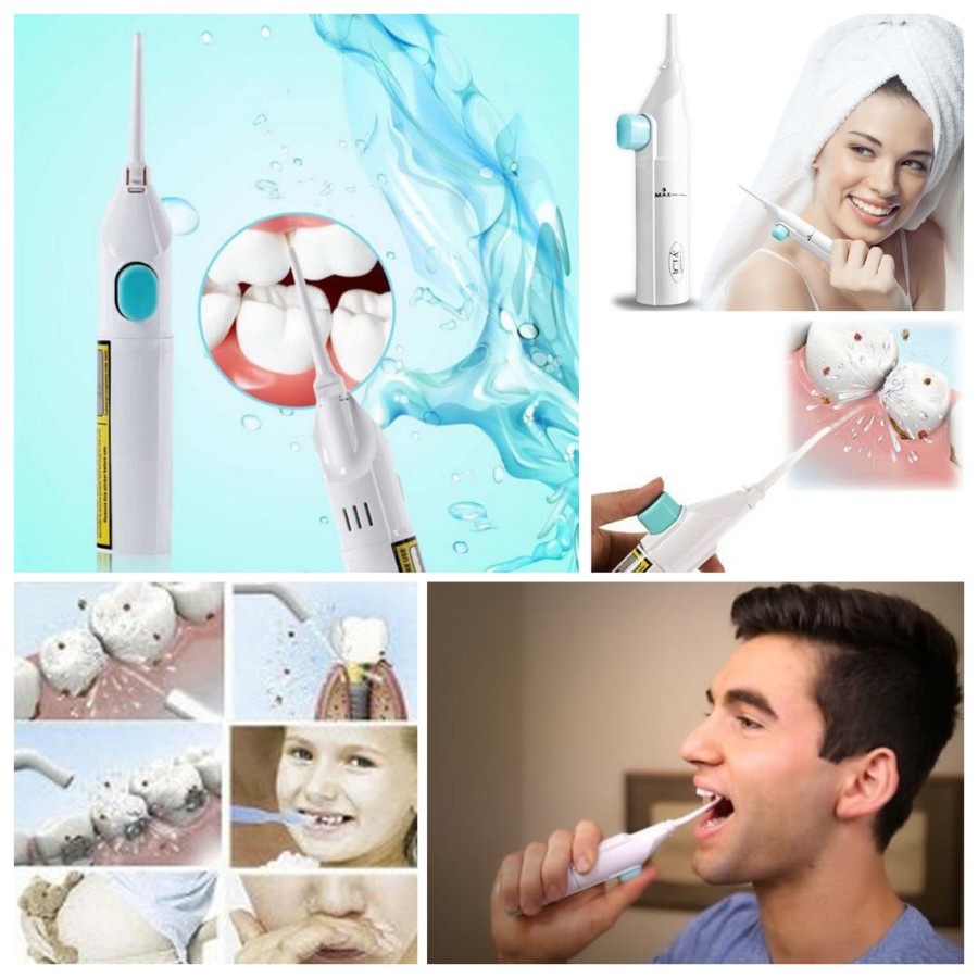 NA - Power Floss Dental Water Jet Semprotan Pembersih Cela Gigi Kawat