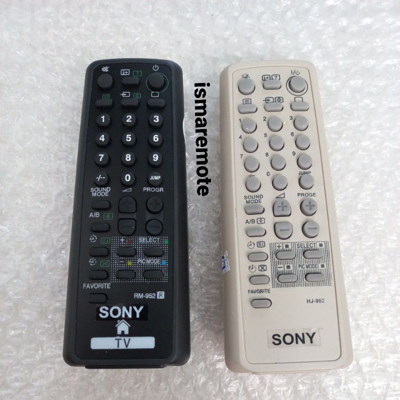 REMOTE REMOT TV SONY TABUNG SLIM FLAT RM-952