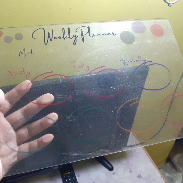 

Menakjubkan Monthly, Weekly Planner, To Do List, Rencana Harian Cacat Sedikit Berkualitas
