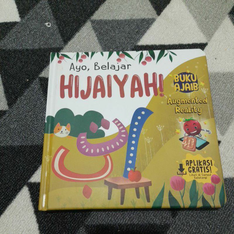 ayo belajar hijaiyah! buku ajaib augmented reality. belajar hijaiah/iqro balita
