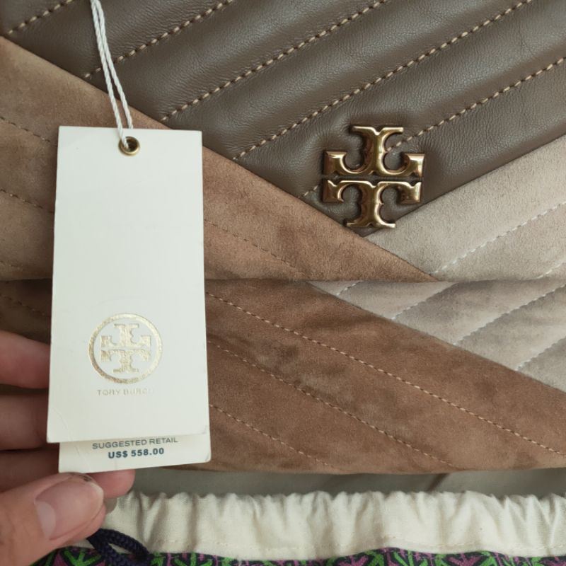 Preloved tory Burch Kira Chevron | Hanya DP sisa TF