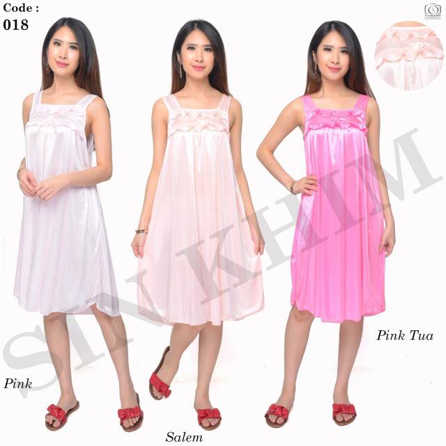  Baju  tidur wanita daster  sexy trikot renda  import all size 