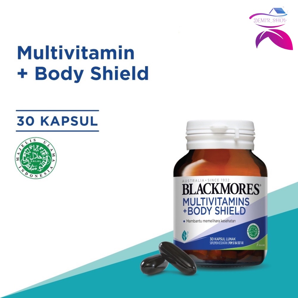 Blackmores Multivitamin + Body Shield (30)