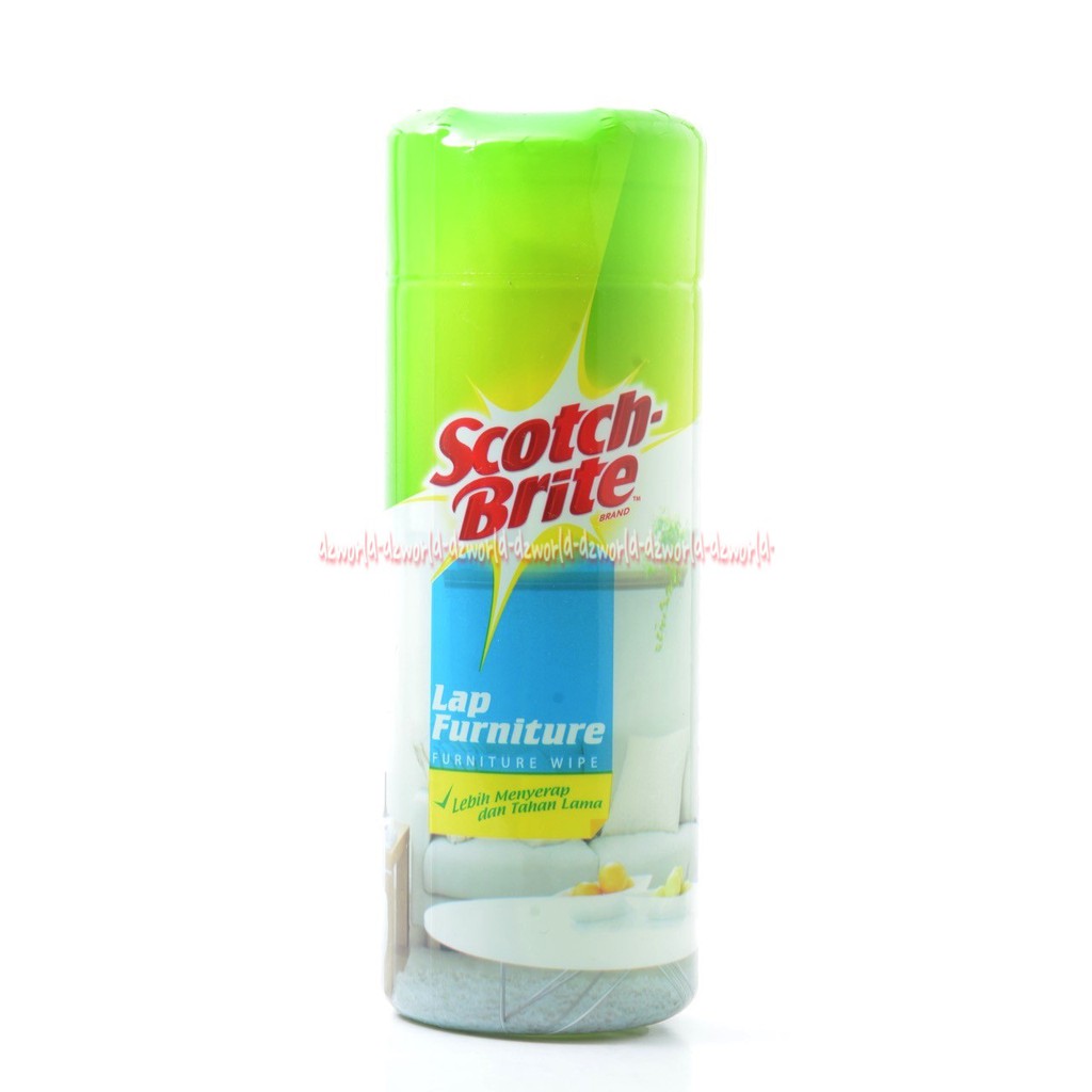 Scotch Brite Lap Furniture Kain Lap Spon Kebih Menyerap Dan Tahan Lama