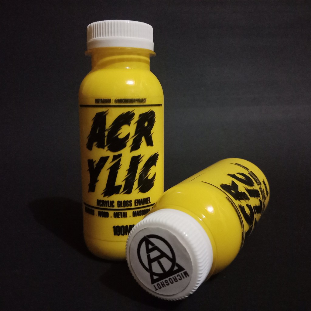 

Cat akrilik BISA COD/Cat lukis/Acrilyc paint/100ml KUNING
