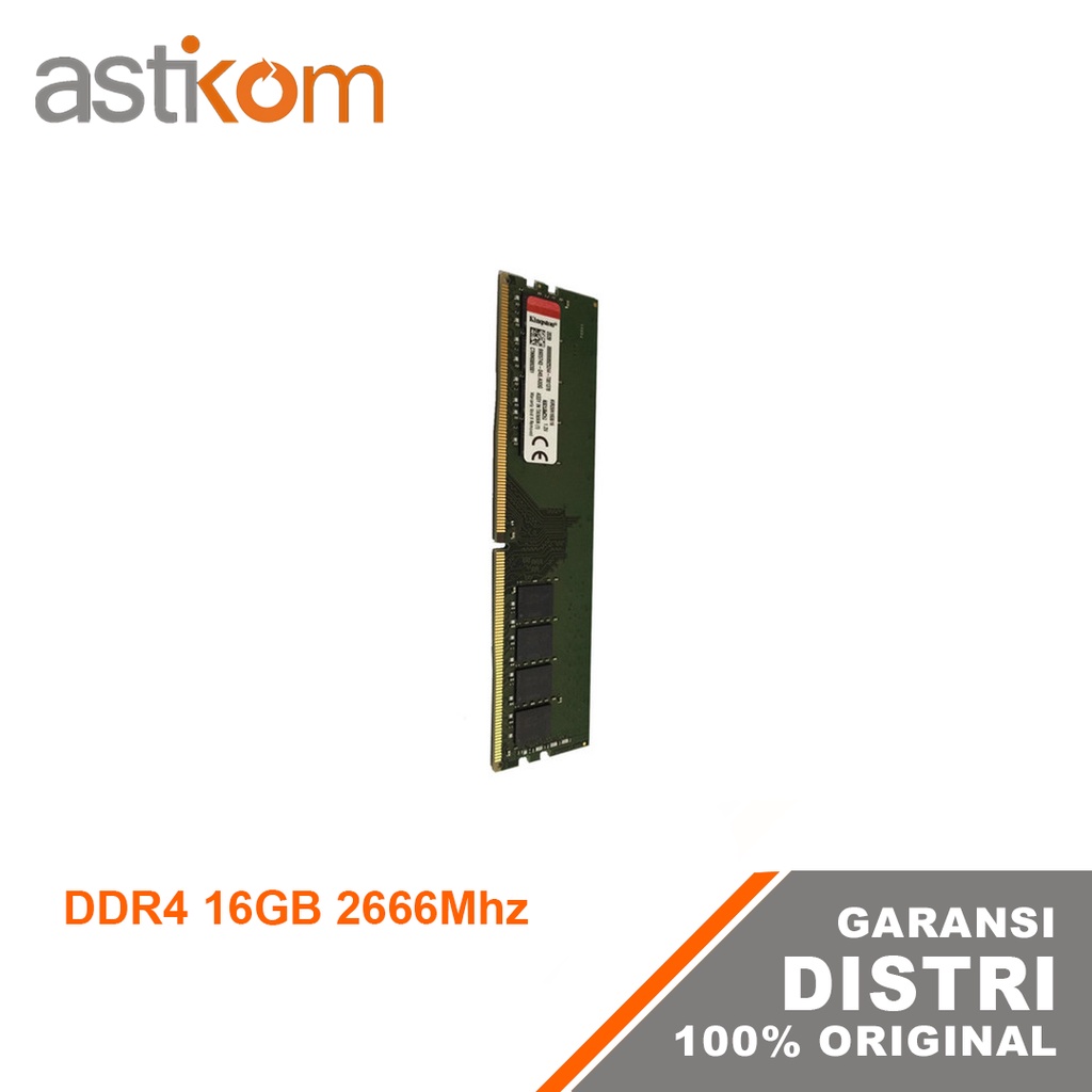 RAM PC Kingston DDR4 16GB 2666