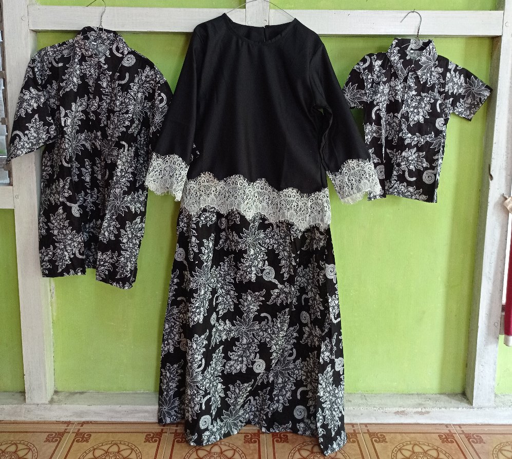 Grosir Couple Batik Arsila Klok Lawasan Ori Batik Setelan Baju Batik Couple Keluarga