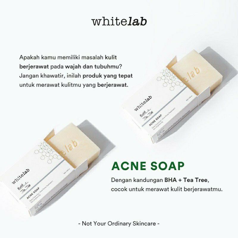 Whitelab Acne Soap 80gr