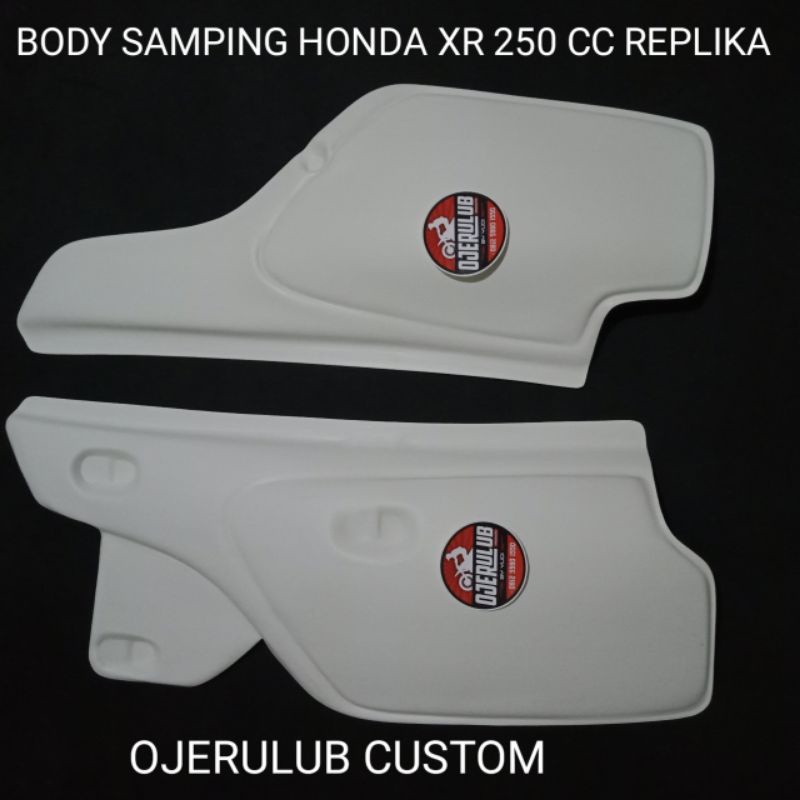 COVER BODI SAMPING HONDA XR 250 TRAIL JADUL KLASIK VINTAGE