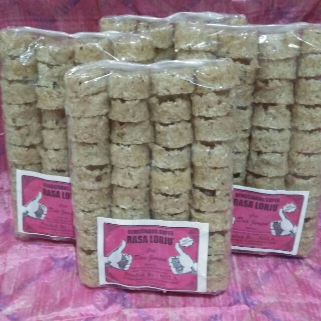 

RENGGINANG KETAN TERI & LORJUK ASLI ,, LENGKAP IKANNYA,,FREE BABBLEWRAP & KARDUS