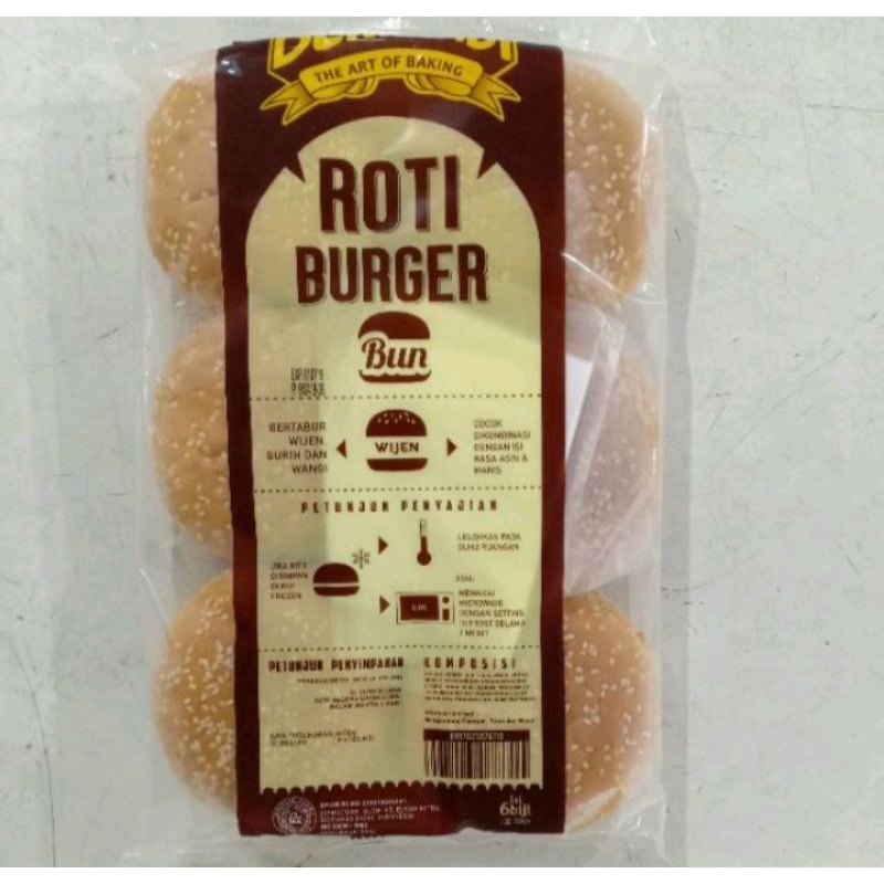 

Bernadi roti burger wijen 300gr