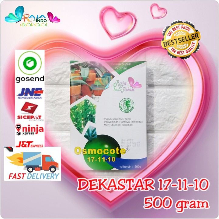 500 Gram - Pupuk Gandasil Dekastar - Gandasil D Daun B Bunga Dekastar 17-11-10 13-13-13 6-13-25 Te