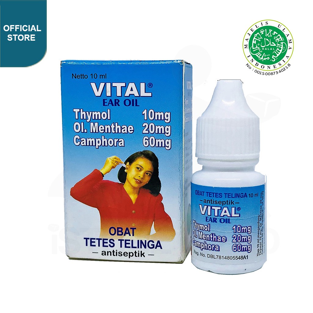 Vital Ear Oil Obat Tetes Antiseptik #VITAMIN_KU