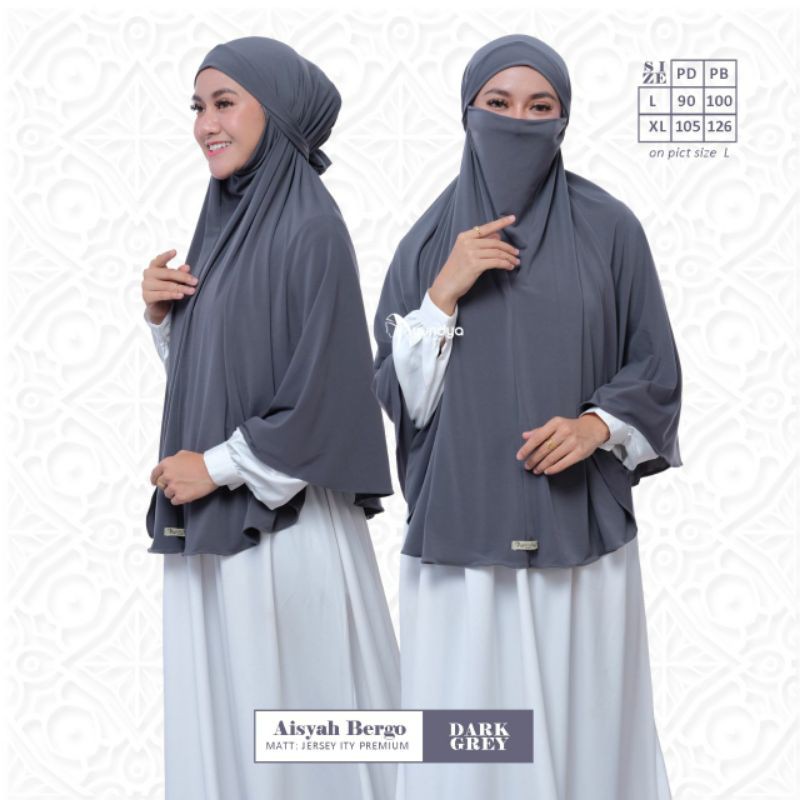 Aisyah bergo by Ayundya hijab