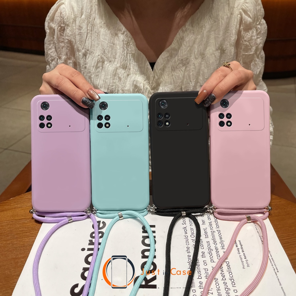 Sling Case Macaron Softcase Tali Polos Xiaomi Redmi Note 10/10S 10 5G 10 PRO 11/11S NOTE 9 9 PRO 8 8 PRO 7 REDMI 9 9A 9C 9T 8 8A POCO M3 PRO 5G M3 X3/X3 PRO