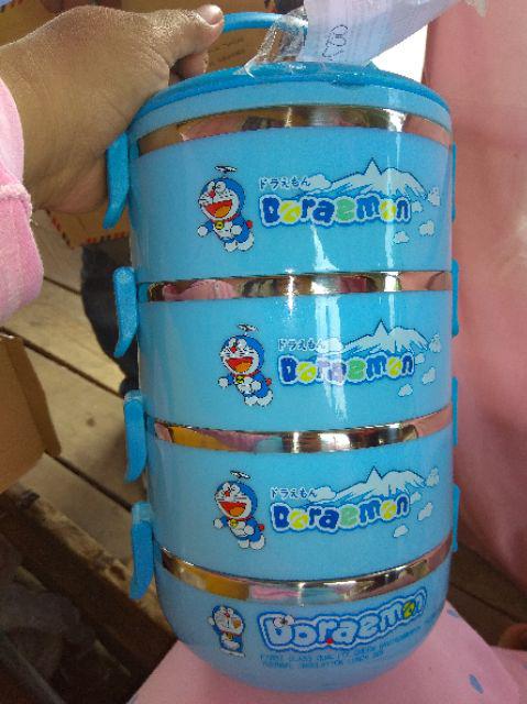 Lunchbox (rantang Stainless) Doraemon Susun 4
