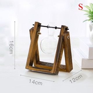 Pot Bunga Terrarium Hidroponik Bahan Kaca Dengan Stand Pot Bunga Terrarium Hidroponik Bahan Kaca Dengan Stand
