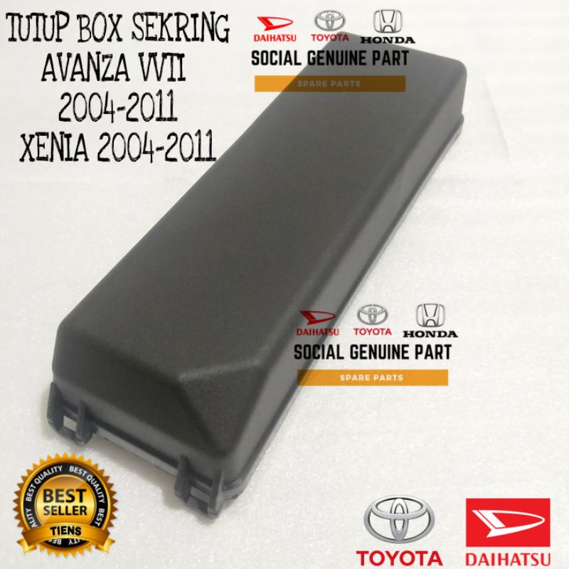 Cover tutup atas rumah box sekring Avanza Xenia vvti 2004-2011