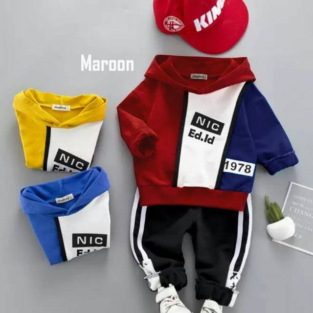 NICKI Baju  Anak  Laki  laki  Umur 4 6 taun Pakaian 
