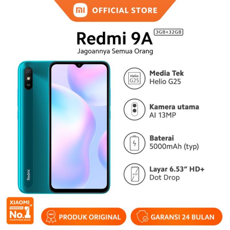 Xiaomi Redmi 9a 3/32gb Garansi Resmi-3