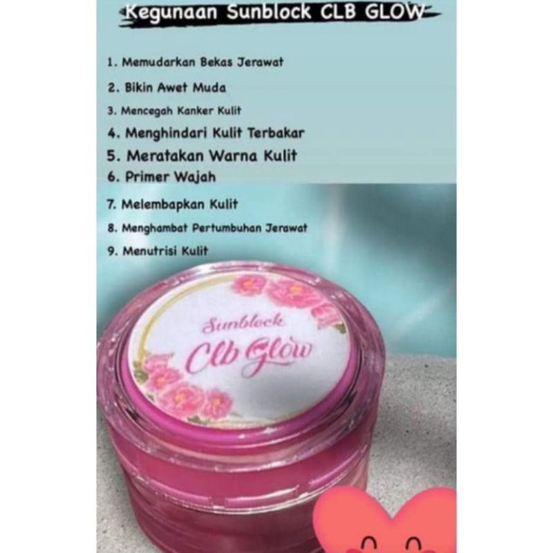 SUNBLOCK CLB GLOW
