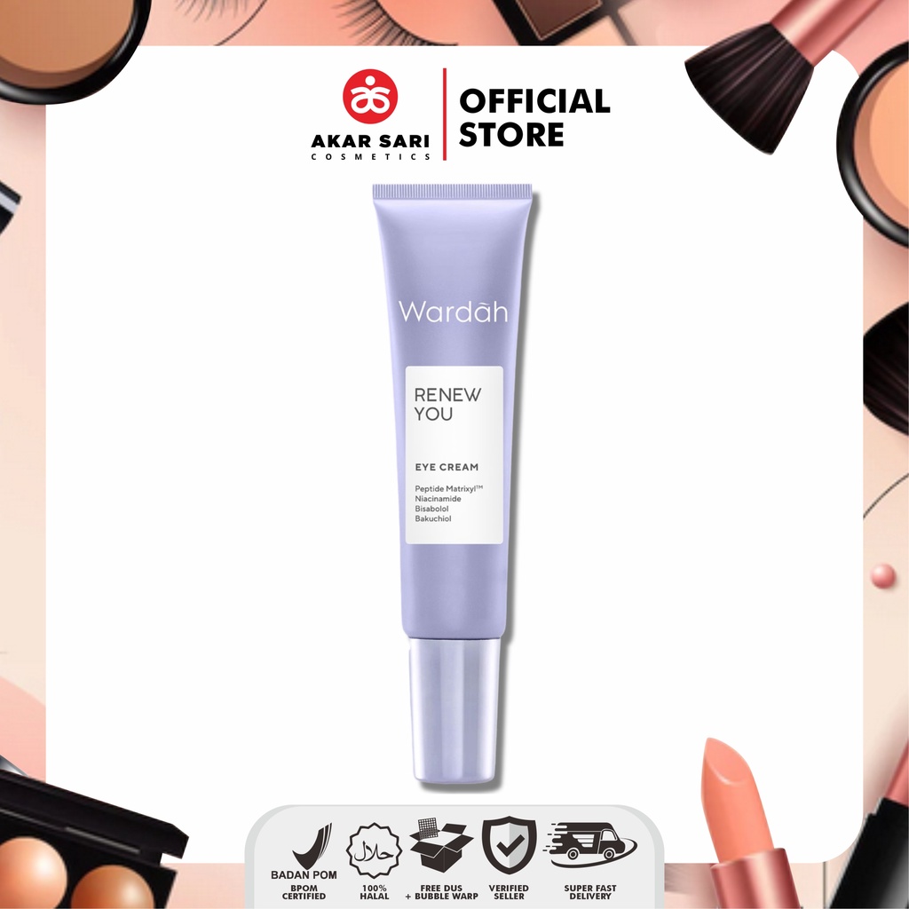 WARDAH RENEW YOU EYE CREAM - Cream Mata 10 ml