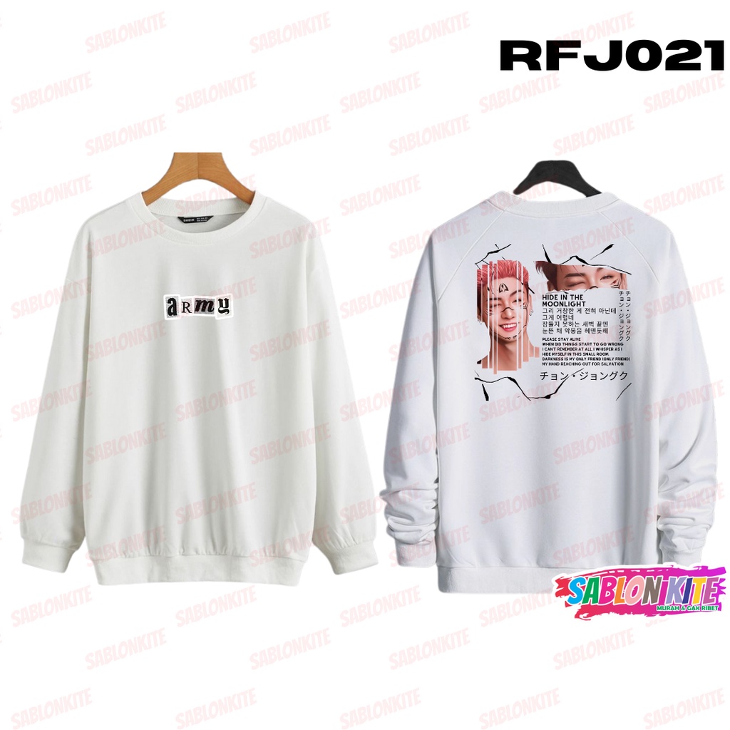 MURAH!!! HOODIE SWEATER KPOP JUNGKOOK SUKUNA RFJ021