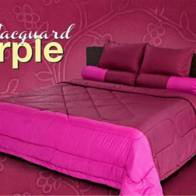 Bed cover aja polos embos purple uk.120x200