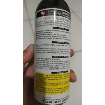 Disel fuel system cleaner