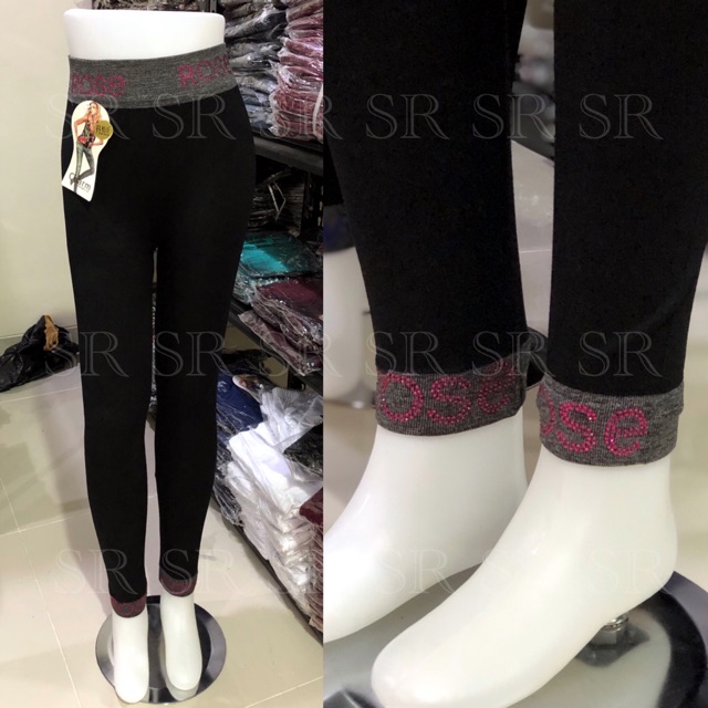 BARU!! LEGGING SOFTKATUN KOMBINASI MOTEK IMPORT LEGGING WANITA JUMBO DEWASA GROSIR ECER MURAH