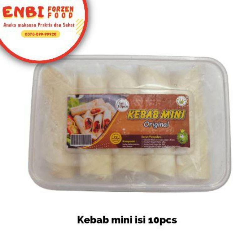 

Kebab mini isi 10 pcs