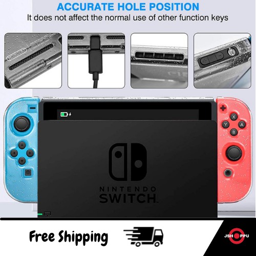 Case Casing Crystal Protector Pelindung Nintendo Switch