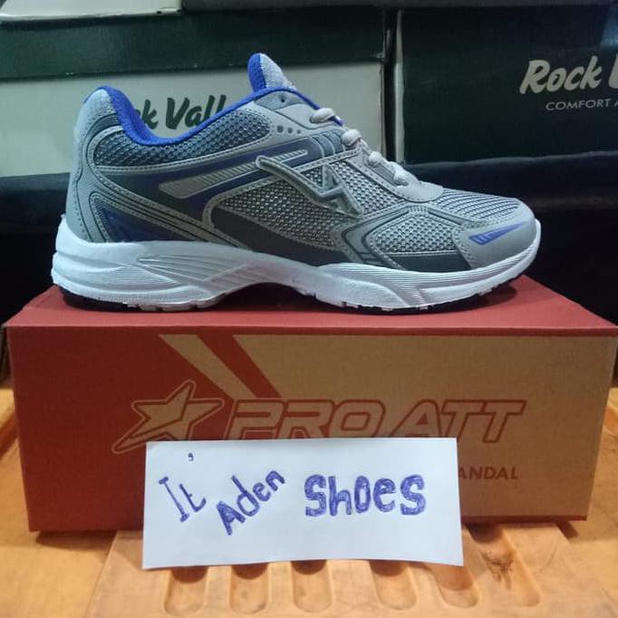 sepatu pro att MC 52 abu biru tua putih