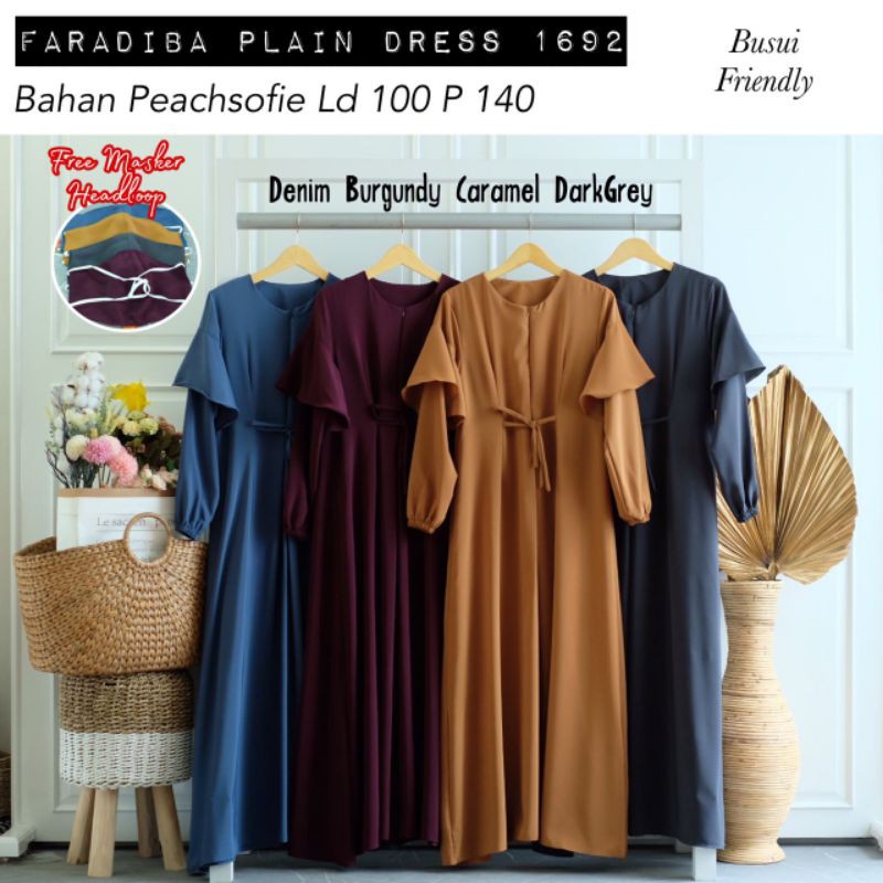 FARADIBA PLAIN DRESS