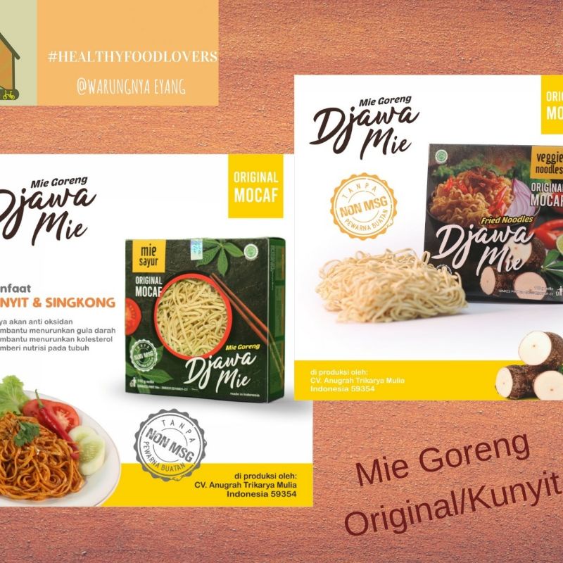 Mie Mocaf Djawa Mie Original