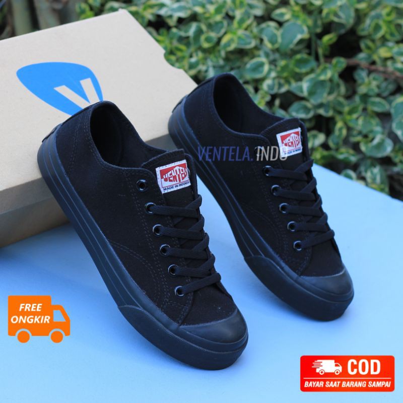 Ventela Basic Low Black Natural / Black White / All black Original