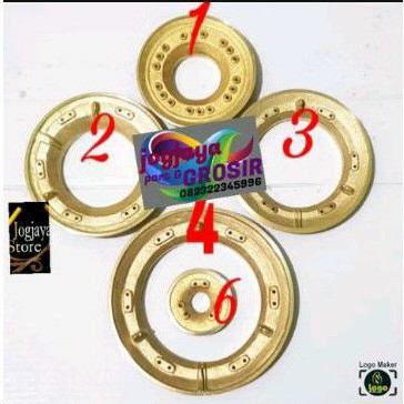 Burner model PHILLIPS kecil Multi No. 3 - kompor covina miyako