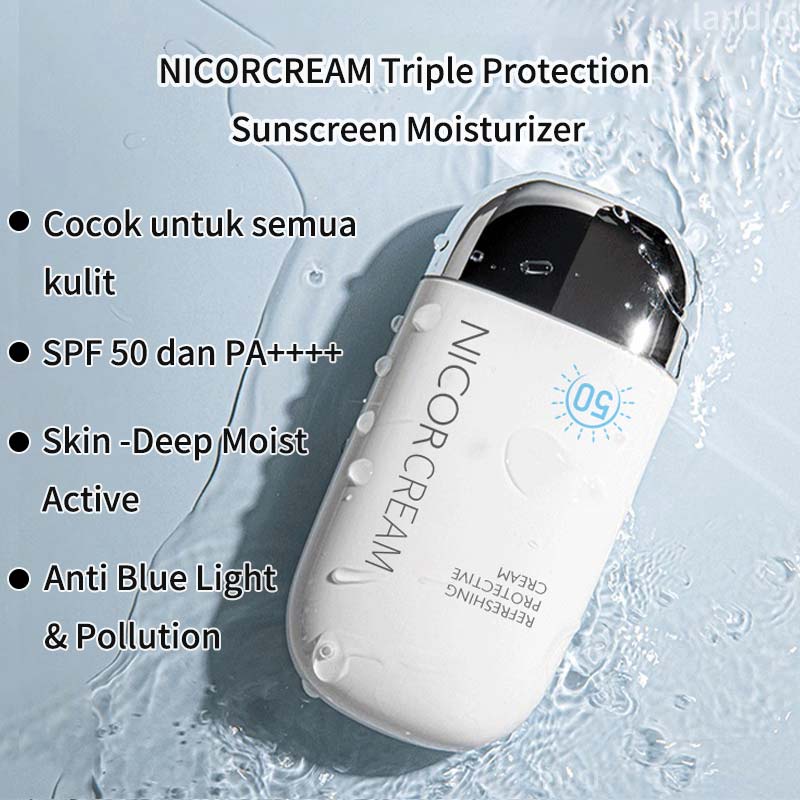 [COD] Nicor Sun Protection SPF 50 PA++++ 50mL  Sunscreen UV