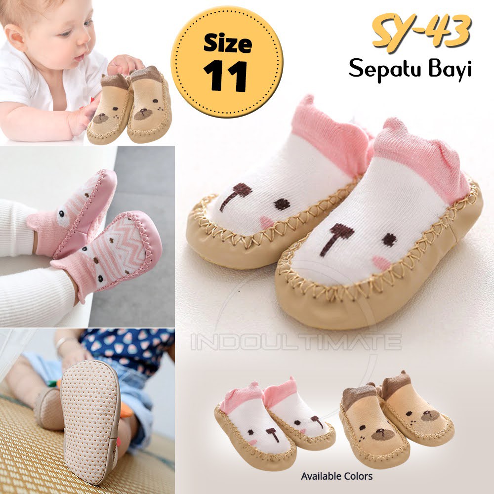 Baby Shoes SY-43 Sepatu  kaos kaki Bayi Prewalker Laki Laki Perempuan  Sepatu Bayi antislip unisex