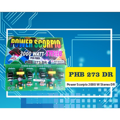 KIT DRIVER CKJ POWER SCORPIO 2000W STEREO