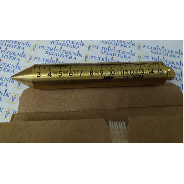 

Lufkin inage oil gauging plumb bobs brass 590GM,bandul kuningan