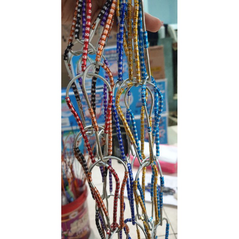 RING BURUNG SAMPEL LASER KONIN DAN PLECI 50 pcs