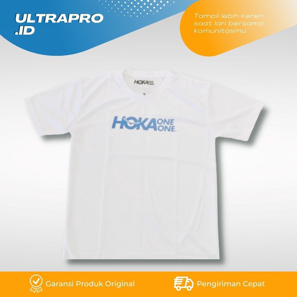 Hoka One One T Shirt Running Jersey Dry Fit Original Brazil Gramasi160