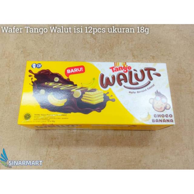 

WAFER TANGO WALUT COKLAT PISANG PACK / BOX